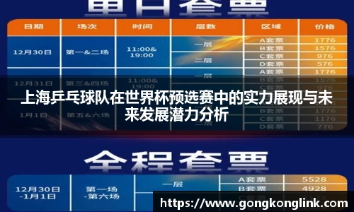 上海乒乓球队在世界杯预选赛中的实力展现与未来发展潜力分析